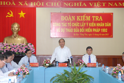 การทำประชาพิจารณ์ร่างรัฐธรรมนูญปี๑๙๙๒ฉบับแก้ไข