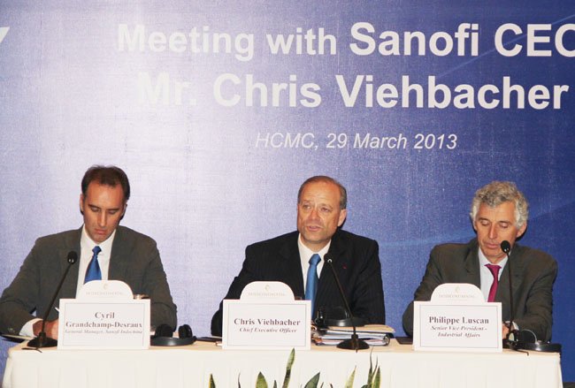 เครือบริษัทSanofiลงทุนก่อสร้างโรงงานใหม่มูลค่า๗๕ล้านเหรียญสหรัฐในเวียดนาม