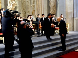 วงดนตรีซิมโฟนีออเคสตราเวียดนามเปิดการแสดงที่ทำเนียบประธานาธิบดีอิตาลี