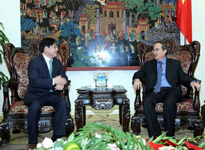 รองนายกรัฐมนตรีให้การต้อนรับหัวหน้าสำนักงานความร่วมมือระหว่างประเทศสาธารณรัฐเกาหลีหรือKOICA