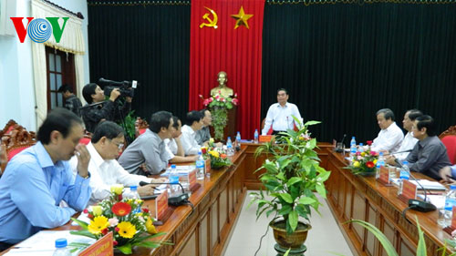 จังหวัดต่างๆทางภาคกลางเวียดนามแก้ไขผลเสียหายจากพายุ