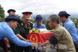 เวียดนามพยายามสืบหาและรวบรวมอัฐิทหารที่สละชีพเพื่อชาติ๑หมื่นชุดภายในปี๒๐๑๕