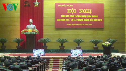 งานด้านการต่างประเทศในด้านกลาโหมมีส่วนร่วมยกระดับสถานะของเวียดนามบนเวทีโลก