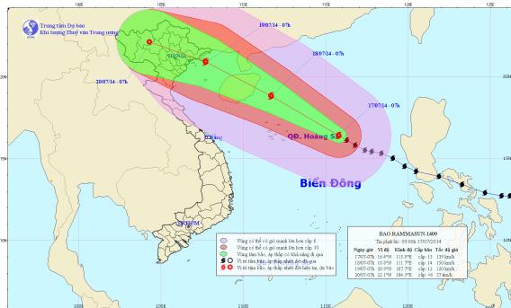 จังหวัดกว๋างนิงเตรียมการเป็นอย่างดีให้แก่การป้องกันพายุรามสูร