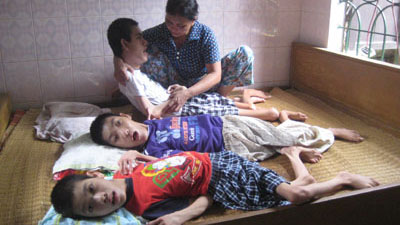 ความพยายามช่วยเหลือผู้เคราะห์ร้ายจากสารพิษสีส้มไดอ๊อกซินเวียดนาม