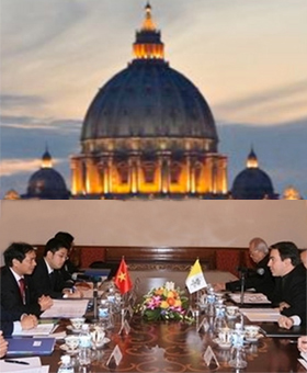 ข่าวเกี่ยวกับการประชุมรอบที่๕ของกลุ่มปฏิบัติงานผสมเวียดนาม–วาติกัน