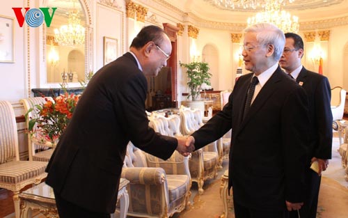 ภารกิจของท่านเหงวียนฟู้จ่องเลขาธิการใหญ่พรรคคอมมิวนิสต์เวียดนามในสาธารณรัฐเกาหลี