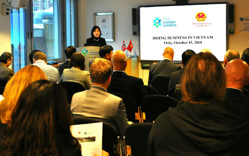 นักธุรกิจนอรเว์ยจำนวนมากให้ความสนใจต่อตลาดเวียดนาม