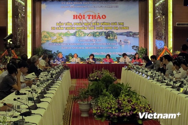 การสัมมนา“อนุรักษ์และส่งเสริมคุณค่ามรดกธรรมชาติโลกอ่าวฮาลองอย่างยั่งยืน”