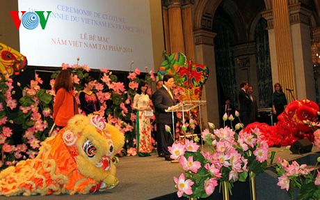พิธีปิดปีเวียดนามในฝรั่งเศส