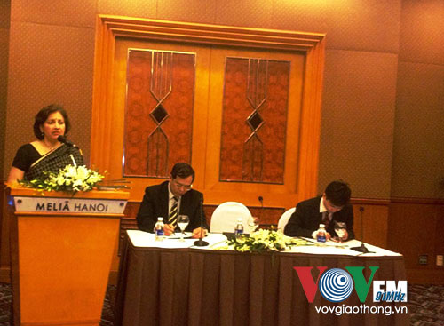 การประชุมเกี่ยวกับความร่วมมือระหว่างเวียดนามกับอินเดียในด้านการท่องเที่ยวและการบิน