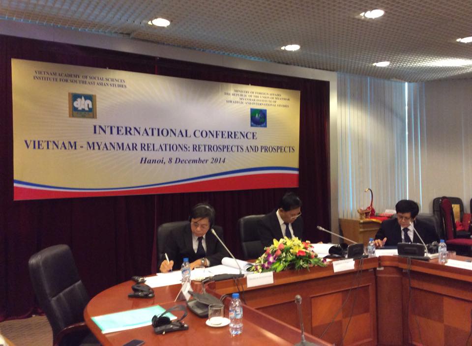 การสัมมนา“ความสัมพันธ์ระหว่างเวียดนามกับพม่า หวนมองดูและมุ่งสู่อนาคต”