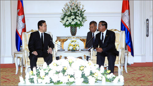 พระบาทสมเด็จพระนโรดม สีหนุ  มิตรผู้ยิ่งใหญ่ของประชาชนเวียดนาม