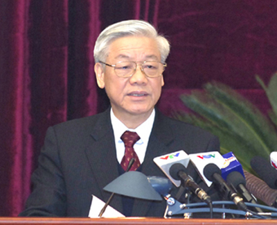 អគ្គលេខាបក្សកម្មុយនិស្តវៀតណាម លោក Nguyen Phu Trong ទៅសាក់សួរសុកទុក្ខបណ្ដាកម្មាភិបាល សមាជិកក្លឹបថាំងឡង