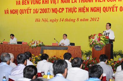 លើកកំពស់ប្រសិទ្ឋភាពសមាហរណកម្មទៅក្នុងសេដ្ឋកិច្ចអន្តជាតិ។