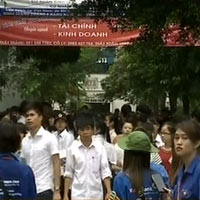 បេក្ខជនប្រឡងចូលរួមវគ្គទី២ ចូលមហាវិទ្យាល័យនិងសាលាជាន់ខ្ពស់