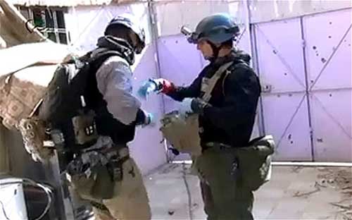 សល់តែមួយឃ្លាំង អាវុធគីមីនៅ ស៊ីរីពុំទាន់បាន ត្រួតពិនិត្យ