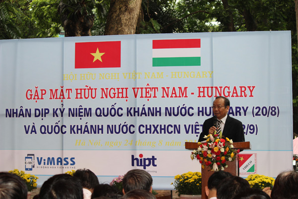 ពិធីជួបមុខក្នុងឱកាសបុណ្យជាតិវៀតណាមនិងហុងគ្រី