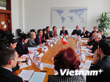 អ៊ីតាលីបង្កើនទំនាក់ទំនងដៃគូយុទ្ឋសាស្រ្តជាមួយវៀតណាម