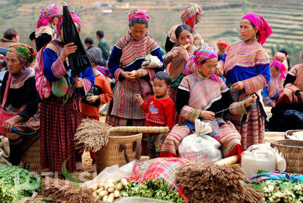 ផ្សារBac Haនាដើមឆ្នាំ
