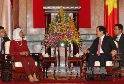 កិច្ចសហប្រតិបត្តិការរវាងរដ្ឋសភាទាំង២ជំរុញទំនាក់ទំនងដៃគូយុទ្ឋសាស្រ្តវៀតណាមសិង្ហុបុរី