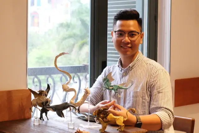 Nguyên Nam Son, jeune talent de l’origami