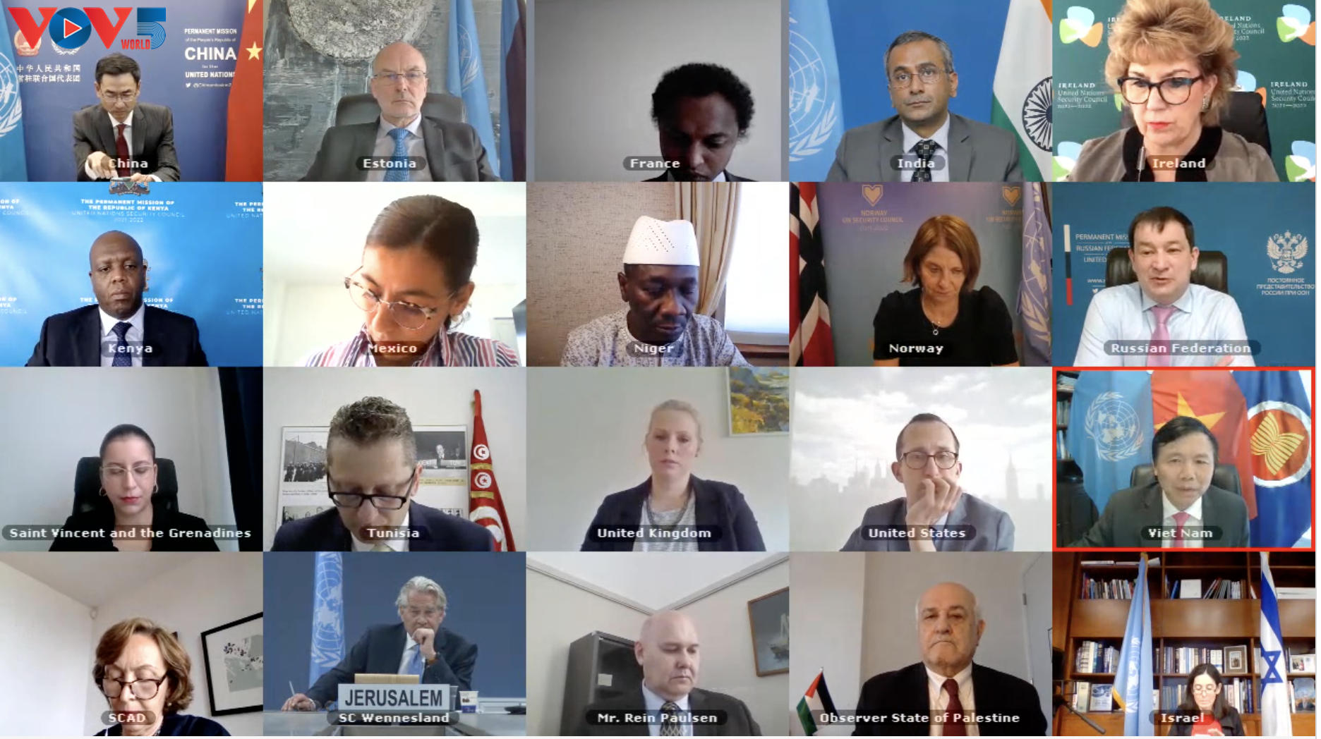 Вьетнам поддерживает усилия и инициативы по продвижению ближневосточного мирного процесса