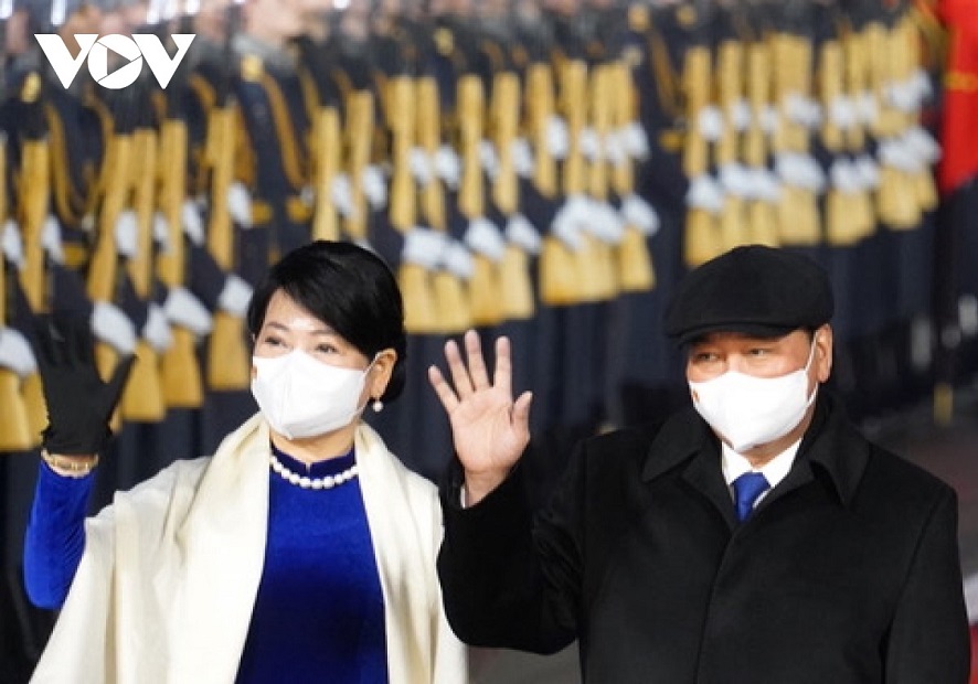 Президент Вьетнама начал официальный визит в Россию