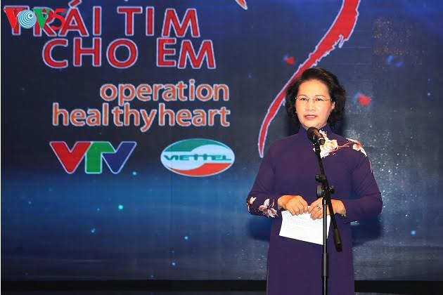ប្រធានរដ្ឋសភា លោកស្រី Nguyen Thi Kim Ngan  អញ្ជើញចូលរួមកម្មវិធី “សរសេរបន្តក្តីសុបិន”
