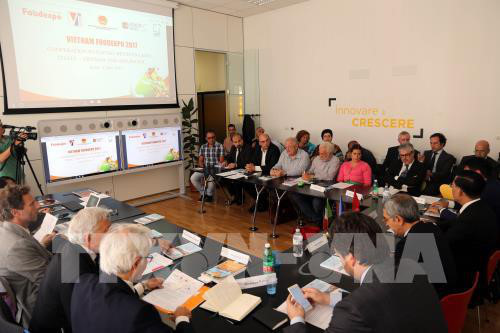 សិក្ខាសាលាស្តីពីការផ្សព្វផ្សាយ “វៀតណាម Foodexpo ២០១៧ " នៅអ៊ីតាលី