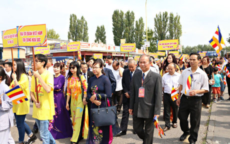 មហាពិធីបុណ្យកតញ្ញូតាធម៌ឆ្នាំ២០១៧បានប្រព្រឹត្តទៅនៅសាធារណរដ្ឋឆែក