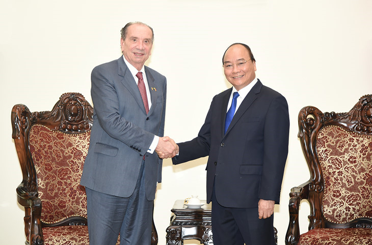 នាយករដ្ឋមន្រ្តីវៀតណាមលោក Nguyen Xuan Phuc អញ្ជើញទទួលជួបសន្ទនាជាមួយរដ្ឋមន្រ្តីការបរទេសប្រេស៊ីល