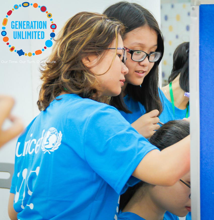 អង្គការ  UNICEF បំផុសចលនាការប្រឡងសាកល្បងចំពោះយុវជននៅ វៀតណាម