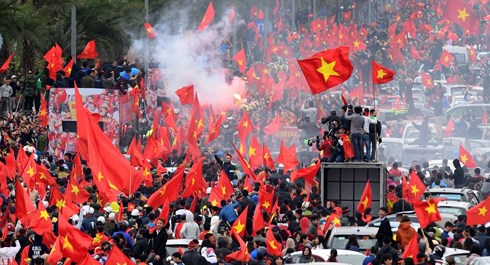 បាល់ទាត់វៀតណាមនាំមុខគេនៅអាស៊ីអាគ្នេយ៍