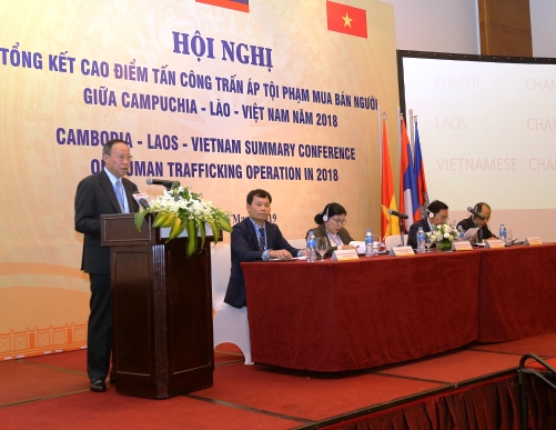 បូកសរុបការងារបង្ក្រាបឧក្រិដ្ឋកម្មជួញដូរមនុស្ស រវាងវៀតណាម - ឡាវ និងកម្ពុជា