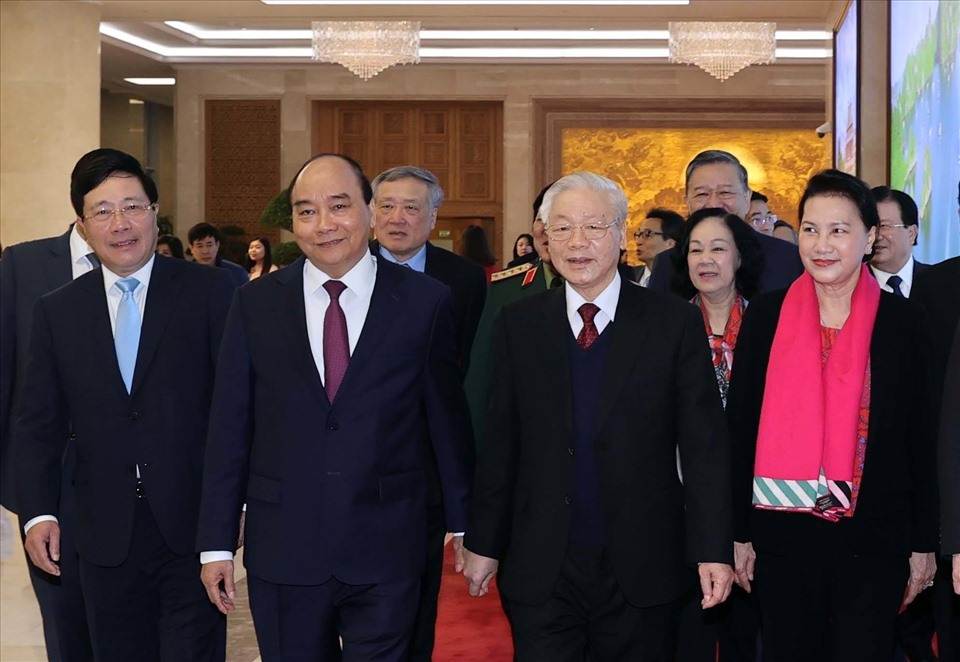 អគ្គលេខាបក្ស ប្រធានរដ្ឋវៀតណាម លោក Nguyen Phu Trong អញ្ជើញ ដឹកនាំកិច្ចប្រជុំតាមប្រព័ន្ធវីដេអូរវាងរដ្ឋាភិបាលជាមួយបណ្ដាមូលដ្ឋាន