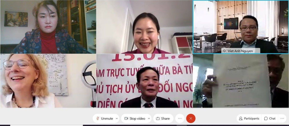 គណៈកម្មាធិការកិច្ចការបរទេសនៃសភាអាល្លឺម៉ង់អញ្ជើញធ្វើជាអធិបតីក្នុងសិក្ខាសាលាស្តីពីសមុទ្រខាងកើតតាមប្រព័ន្ធវីដេអូ