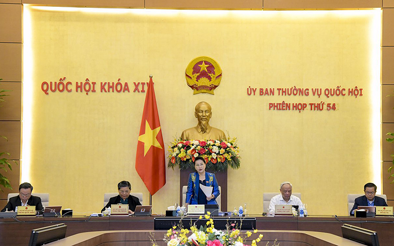សម័យប្រជុំលើកទី ៥៤ នៃគណៈកម្មាធិការ​អចិន្ត្រៃយ៍​រដ្ឋសភា​បានបិទបញ្ចប់ជាផ្លូវការ