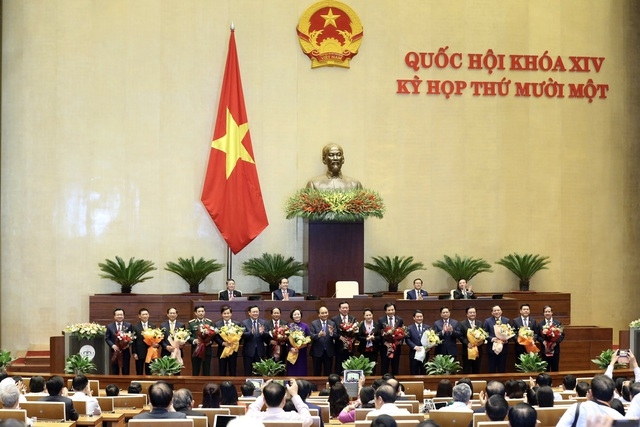 សារទូរលេខអបអរសាទរថ្នាក់ដឹកនាំរដ្ឋាភិបាលនិងរដ្ឋសភាវៀតណាម