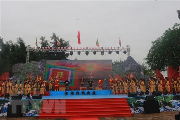ពិធីបុណ្យប្រពៃណី Bach Dang ឆ្នាំ ២០២១ បំផុសប្រពៃណីអប់រំរបស់យុវជនវ័យក្មេងអំពីរាល់តម្លៃប្រវត្តិសាស្ត្រ