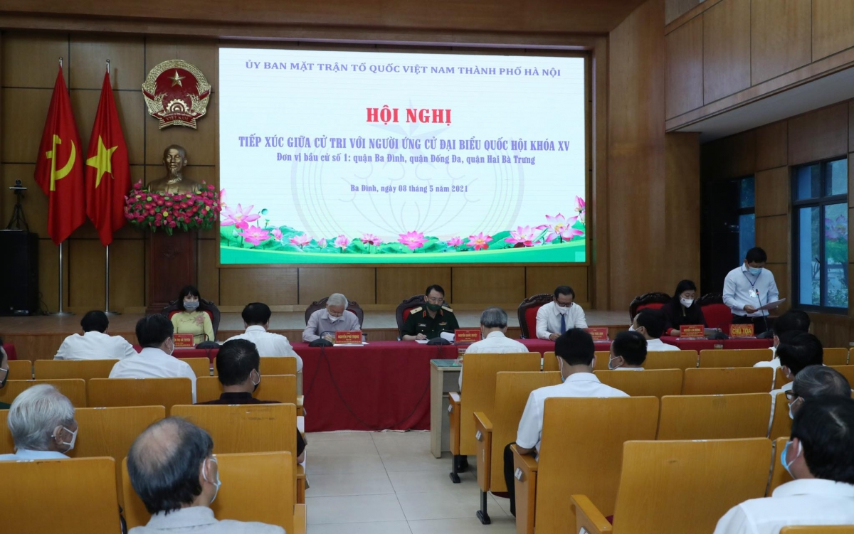 លោកអគ្គលេខាបក្ស Nguyen Phu Trong អញ្ជើញជួបសំណេះសំណាលជាមួយម្ចាស់ឆ្នោតតាមប្រព័ន្ធវីដេអូ