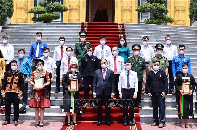 លោកប្រធានរដ្ឋ Nguyen Xuan Phuc៖ ត្រូវការបន្តពង្រីកស្មារតីមហាសាមគ្គីជាតិ ទាំងមូល