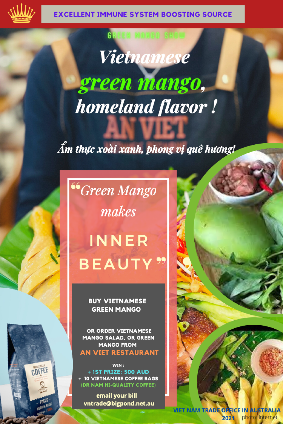ផ្សព្វផ្សាយផលិតផលស្វាយបៃតងវៀតណាមនៅទីផ្សារអូស្ត្រាលី