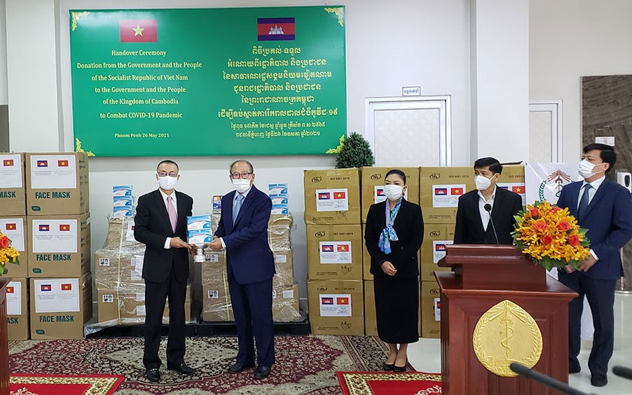 កម្ពុជាមានគោលបំណងចង់រួមជាមួយវៀតណាមពង្រឹងការគ្រប់គ្រងជំងឺរាតត្បាតកូវីដ ១៩