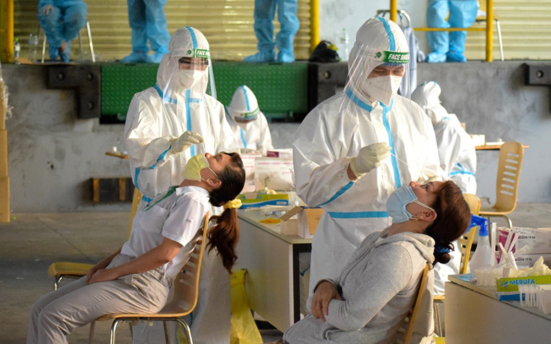 វៀតណាមរកឃើញករណីឆ្លងថ្មីកូវីដ ១៩ ចំនួន ១.២៤០ នាក់ ហើយទីក្រុងហូជីមិញមានចំនួន ១.០៤៣ ករណី