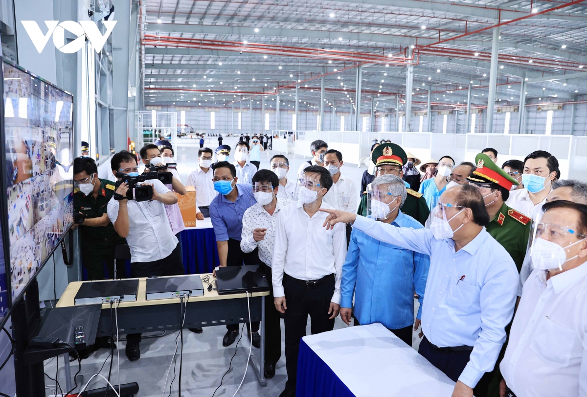 លោកប្រធានរដ្ឋ Nguyen Xuan Phuc អញ្ជើញជួបធ្វើការជាមួយថ្នាក់ដឹកនាំខេត្ត Binh Duong