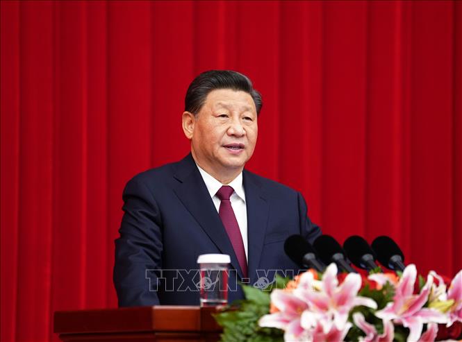ប្រធានរដ្ឋចិនលោក Xi Jinping ថ្លែងសុន្ទរកថាអំណរសាទរឆ្នាំសកល២០២២