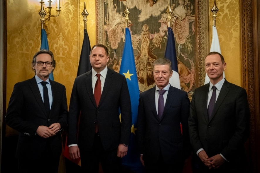 ក្រុម​ Normandy ជួបប្រជុំគ្នានៅទីក្រុងប៉ារីស ដើម្បីនាំ​ចេញសេចក្តីថ្លែងការណ៍រួមលើកដំបូងក្នុងរយៈពេលជាងពីរឆ្នាំ