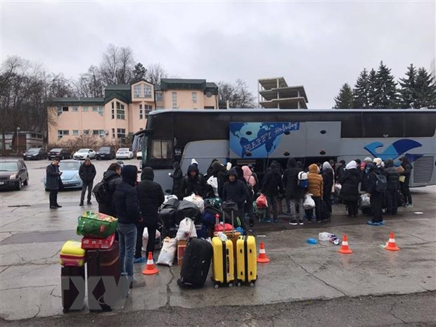 រៀបចំជើងហោះហើរនាំពលរដ្ឋ​វៀតណាមពីអ៊ុយក្រែន​វិល​ត្រឡប់មកប្រទេសកំណើតវិញ