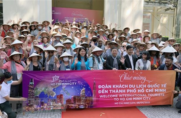 ទីក្រុងហូជីមិញទទួលភ្ញៀវទេសចរអន្តរជាតិចំនួន១៣០នាក់